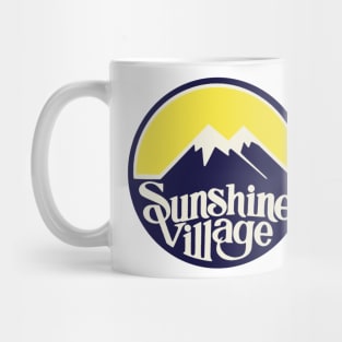 Sunshine Village Banff Vintage Skiing Mug